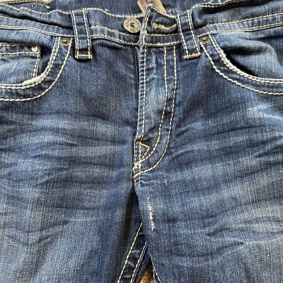 925 Series￼silver jean Co 32/32 Razor‎ Surplus Blue - Picture 2 of 12